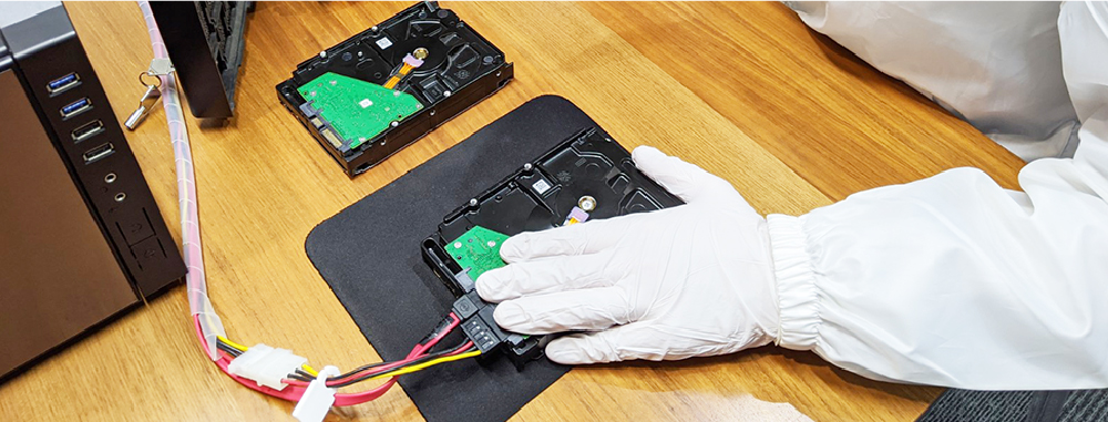 その場で復旧作業開始