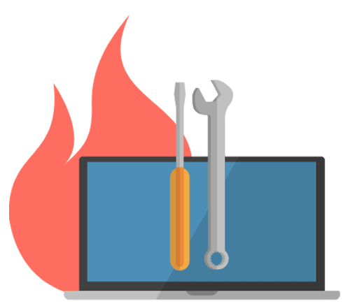 機器のトラブル・故障の場合